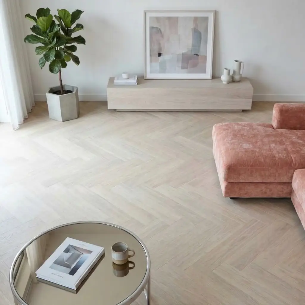 Panele podłogowe Jodełka Dąb Baronia jasny EL2132 AC4 8 mm, 1806783