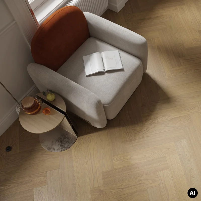 Panele winylowe SPC Jodełka Dąb Antyczny DP5000033 Klasa 3