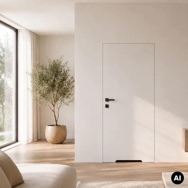 Zestaw Drzwi ukryte + Ościeżnica Porta HIDE WC Bezprzylgow
