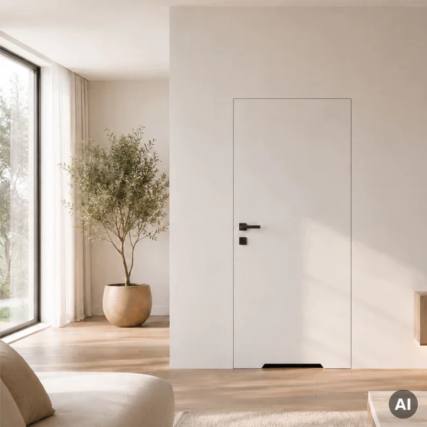 Zestaw Drzwi ukryte + Ościeżnica Porta HIDE WC Bezprzylgow