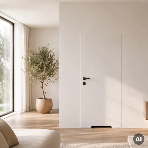 Zestaw Drzwi ukryte + Ościeżnica Porta HIDE WC Bezprzylgow