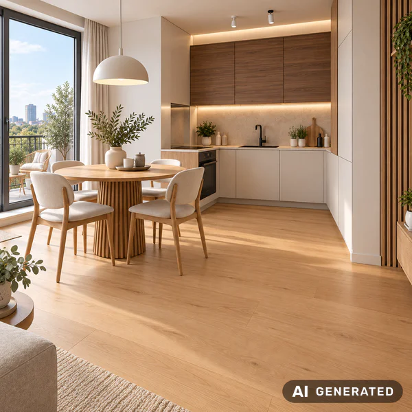 Panele winylowe SPC Dąb Europejski Naturalny 4.5 mm Klasa 3