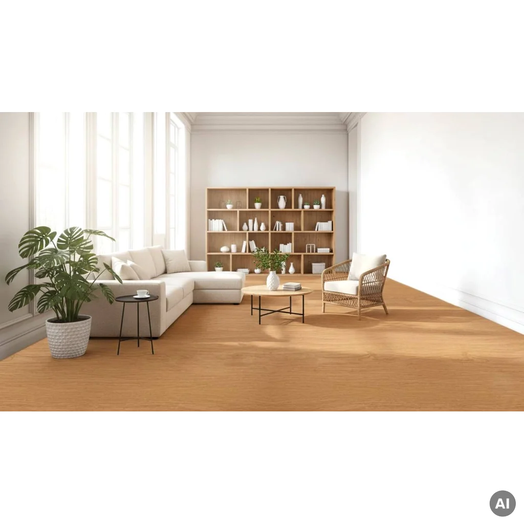 Panele winylowe SPC z podkładem Dąb Ciepły 5.5 mm Klasa 33, 98001-2