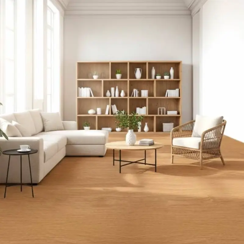 Panele winylowe SPC ze zintegrowanym podkładem Dąb Ciepły