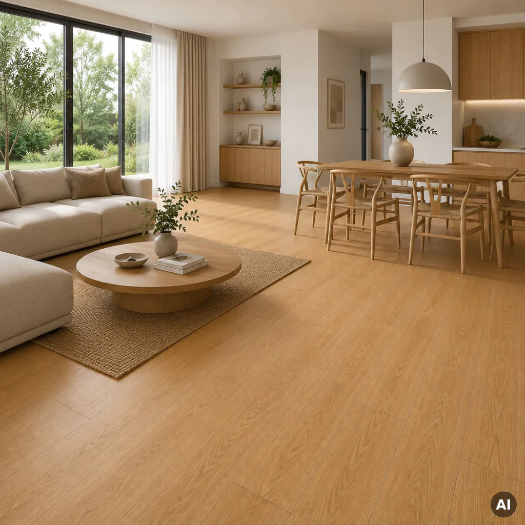 Panele winylowe SPC ze zintegrowanym podkładem  Dąb Glo 85007-2 Klasa 33 5.5 mm