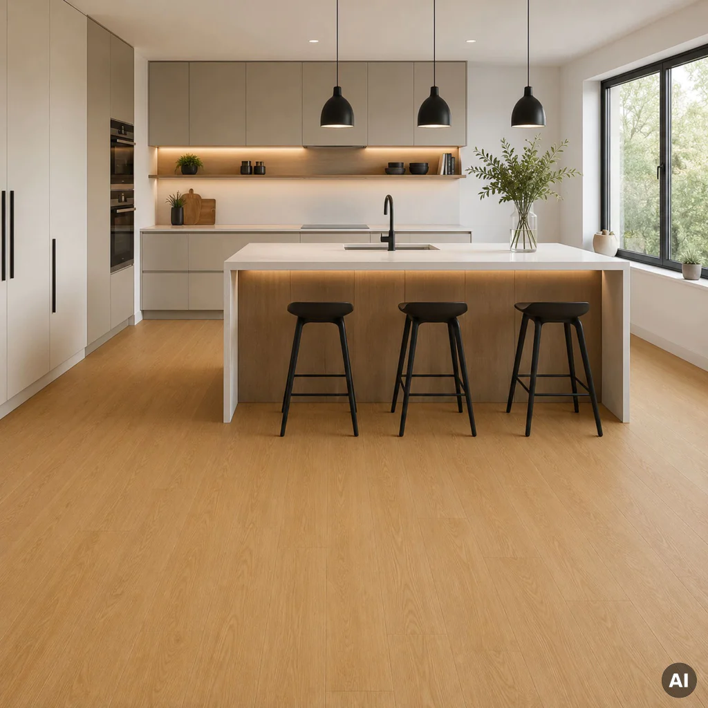 Panele winylowe SPC ze zintegrowanym podkładem  Dąb Glo 85007-2 Klasa 33 5.5 mm