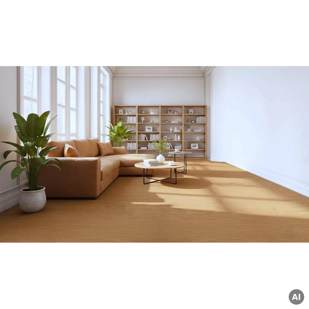 Panele winylowe SPC z podkładem Dąb Miodowy 5.5 mm Klasa 33, 85004-5