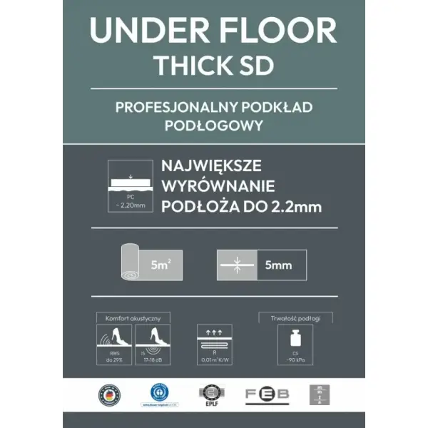 Podkład Under Floor Thick SD, 04-10-00867 - 2