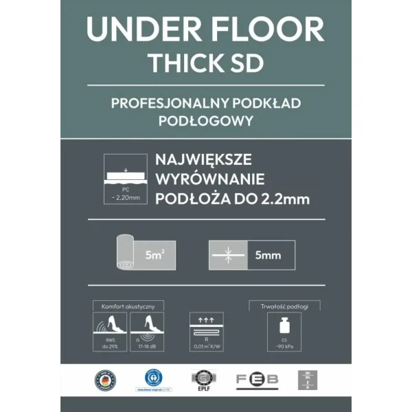 Podkład Under Floor Thick SD, 04-10-00867 - 2