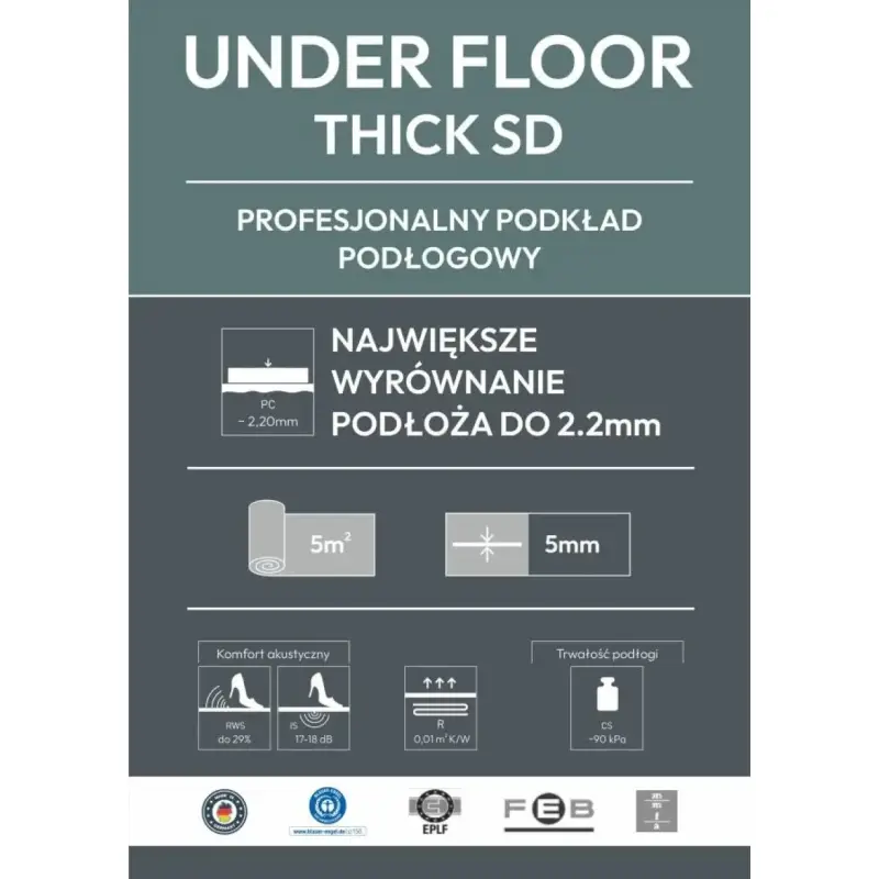 Podkład Under Floor Thick SD, 04-10-00867 - 2