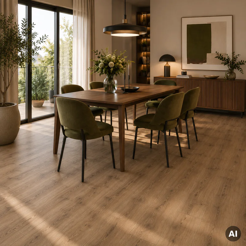 Panele winylowe z podkładem European Oak Klasa 32 5 mm, 400
