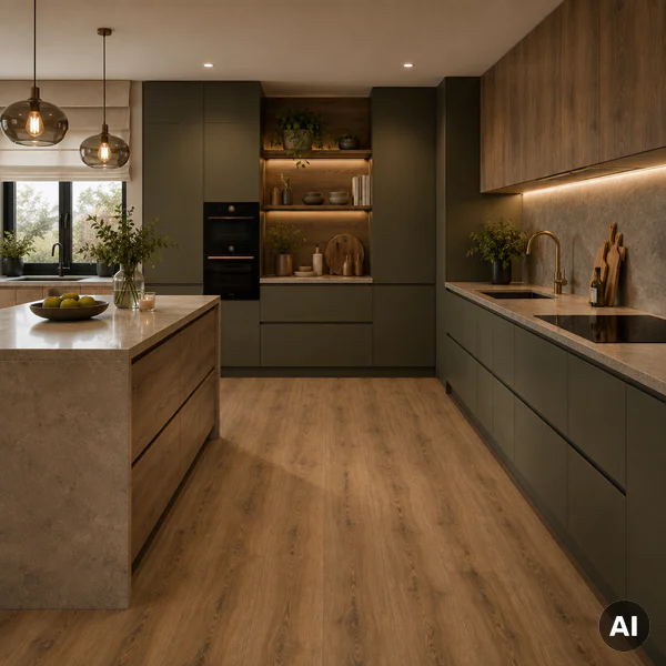 Panele winylowe z podkładem European Oak Klasa 32 5 mm, 400
