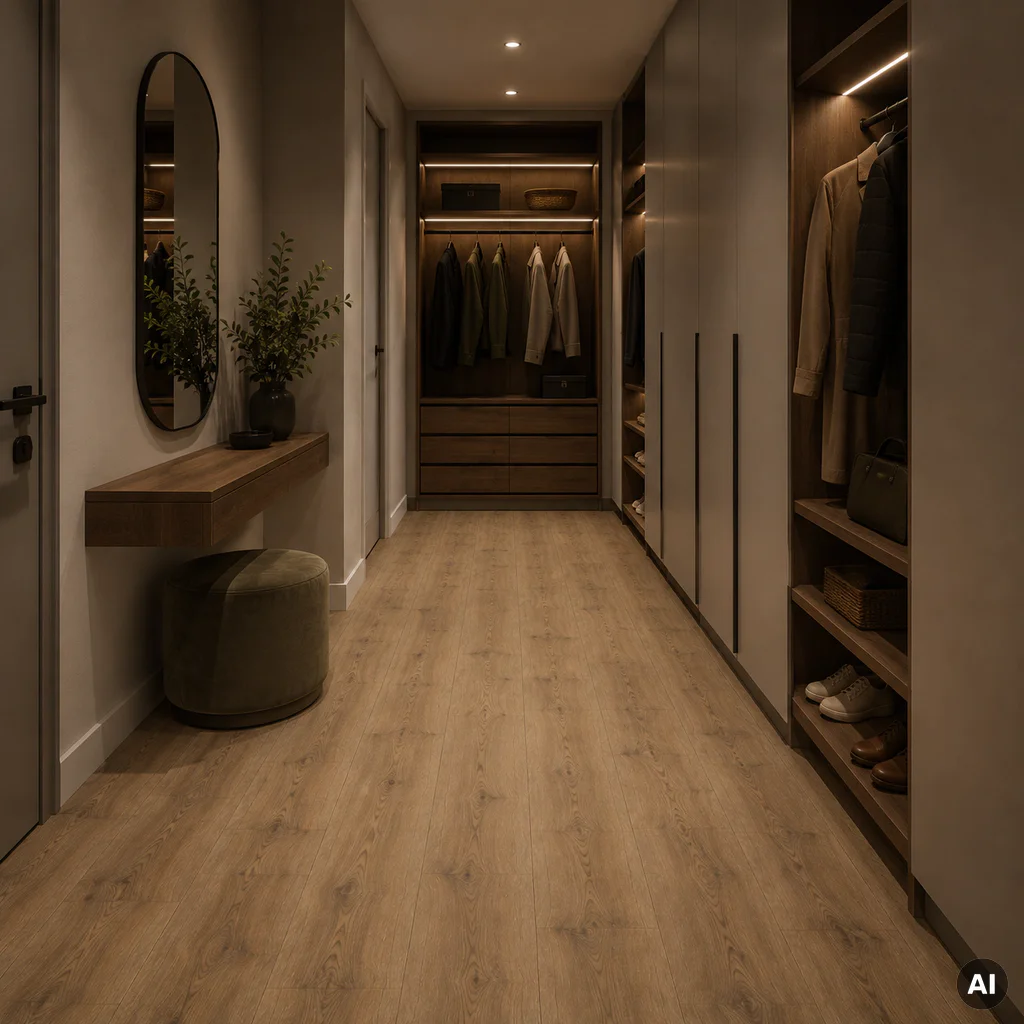 Panele winylowe z podkładem European Oak 5 mm Klasa 32, 400086193