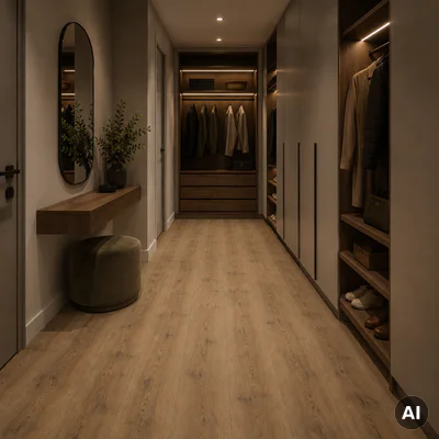 Panele winylowe z podkładem European Oak 5 mm Klasa 32, 400086193