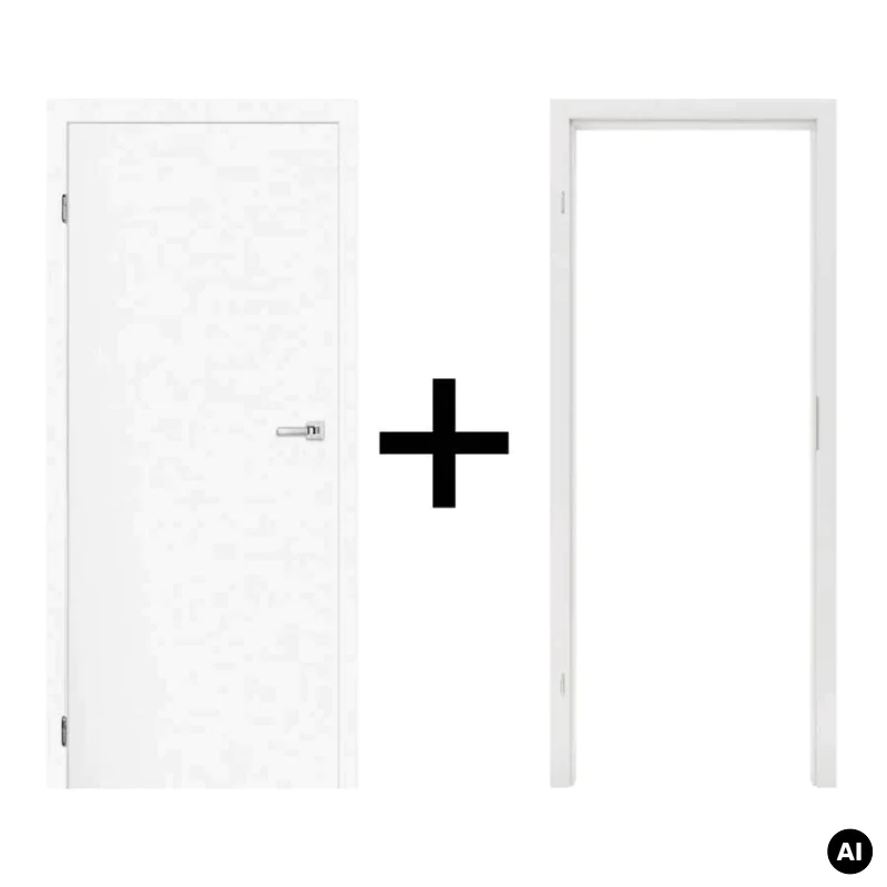 Komplet drzwi + Ościeżnica regulowana 95-114 Norma Decor 1