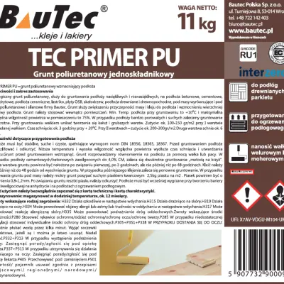 Grunt poliuretanowy TEC Primer PU 11 kg, 5907732900095