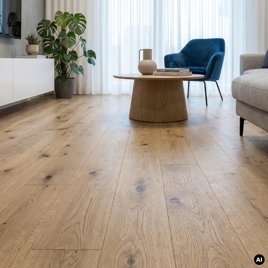 Podłoga drewniana Deska Country Bezbarwny 14 mm, 5905745600797