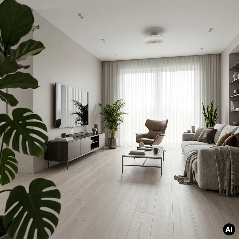 Podłoga drewniana Deska Select New White 14 mm, 59057456016