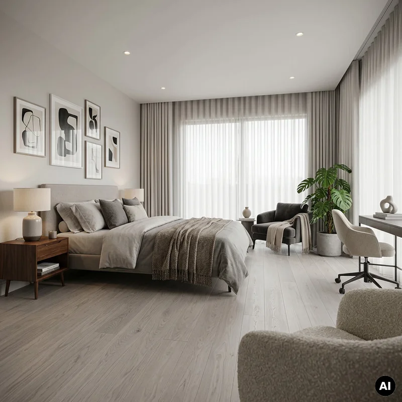 Podłoga drewniana Deska Select New White 14 mm, 59057456016