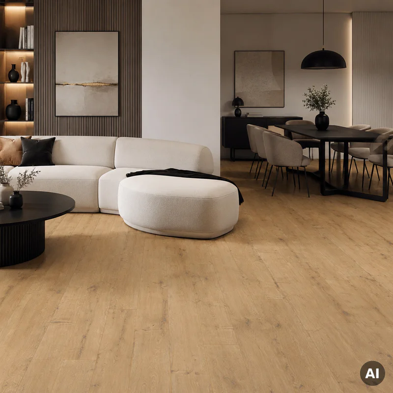 Panele podłogowe Dąb Cottage 8 mm AC4, J-6037