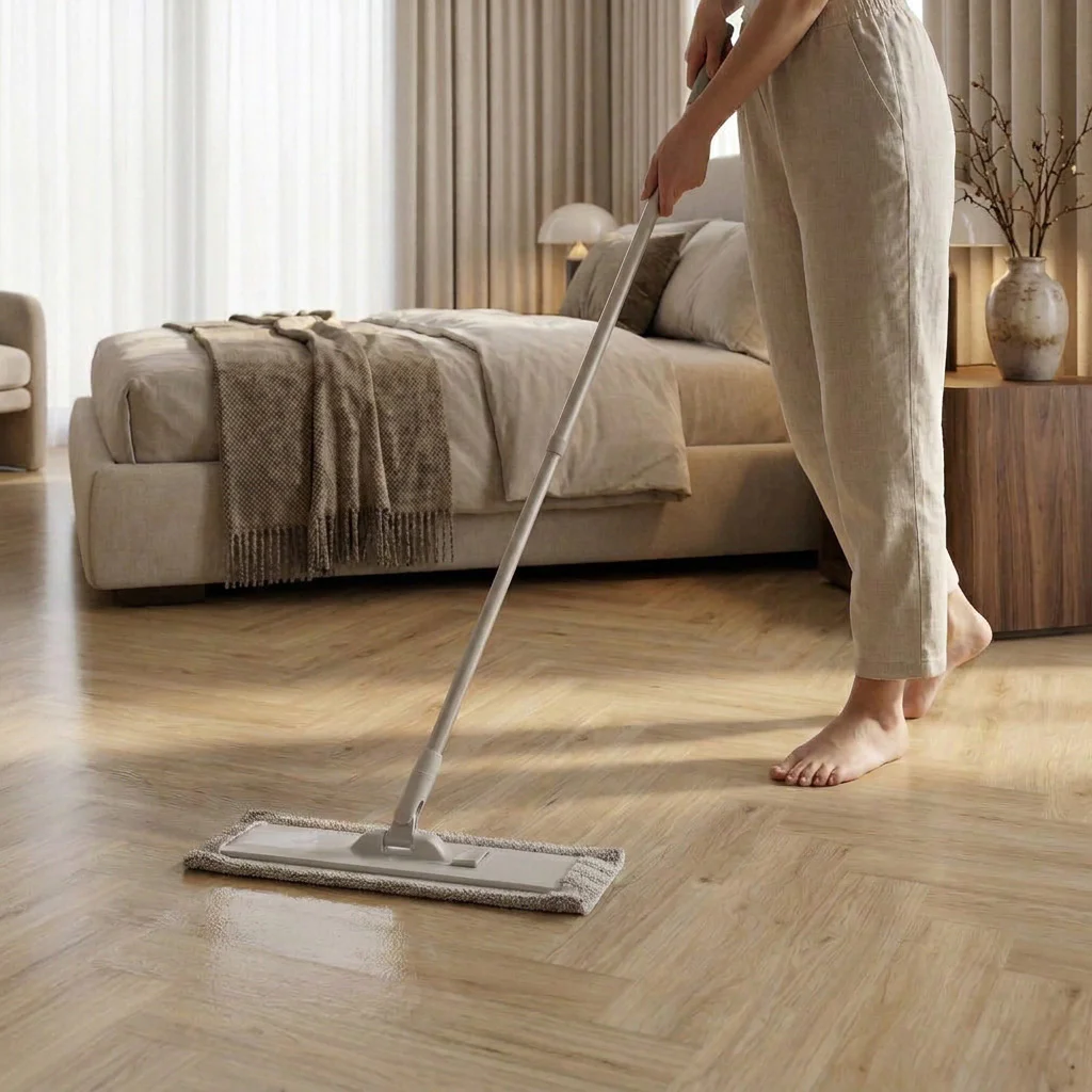 Panele winylowe SPC ze zintegrowanym podkładem Jodełka Supreme Klasa 32 5 mm, PAN000340