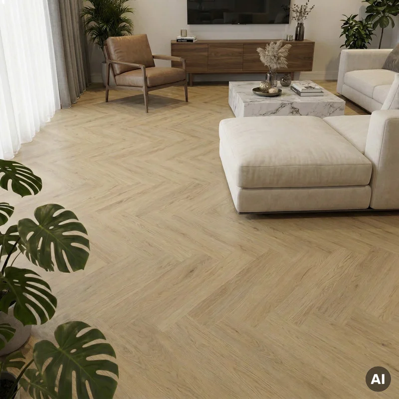 Panele winylowe SPC z podkładem Jodełka Prime Klasa 32 5 m