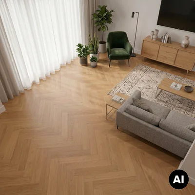 Podłoga drewniana Jodełka Dąb Kaschmir Calm 10.3 mm TAK, 78858
