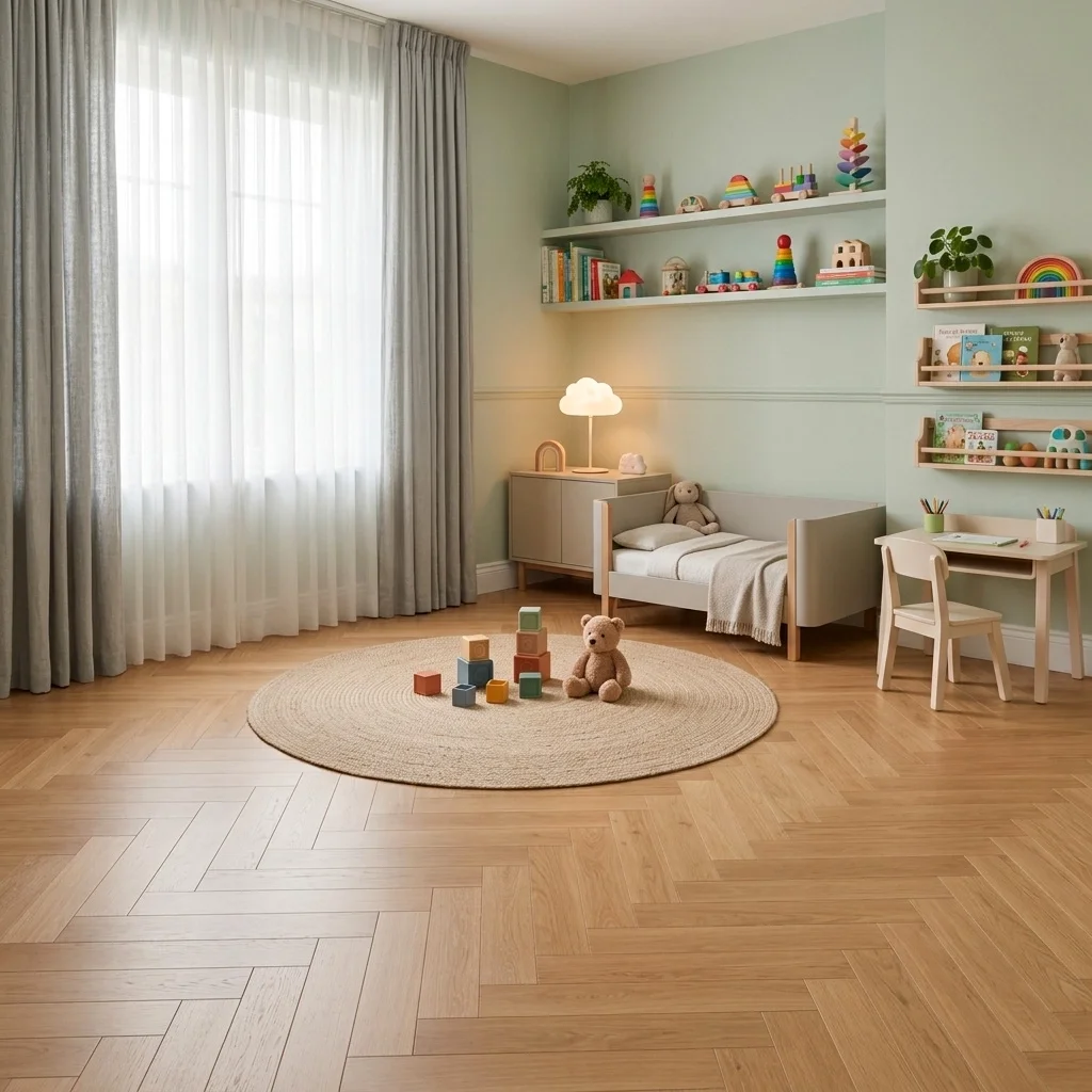 Podłoga drewniana Jodełka Dąb Kaschmir Calm 78858 10.3 mm TAK