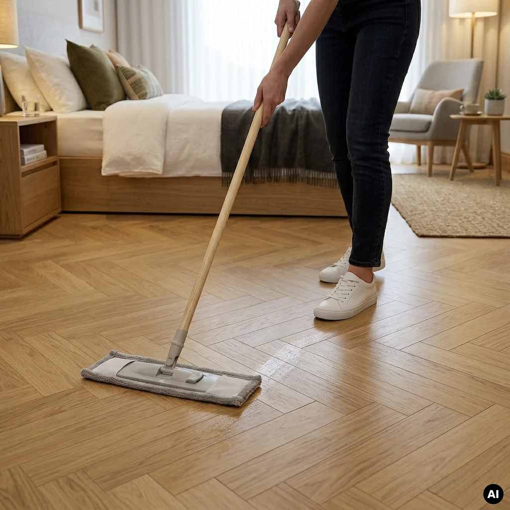 Podłoga drewniana Jodełka Dąb Pure Calm 10.3 mm TAK, 78861