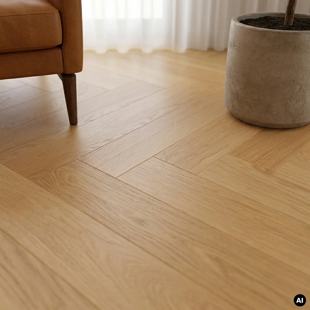 Podłoga drewniana Jodełka Dąb Pure Calm 10.3 mm TAK, 78861