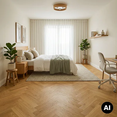 Podloga drewniana Jodełka Dąb Naturalny Lively 10.3 mm TAK, 78512-1