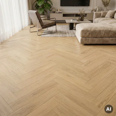 Panele winylowe SPC z podkładem Jodełka Euphoria Klasa 34 6 mm, PAN000351