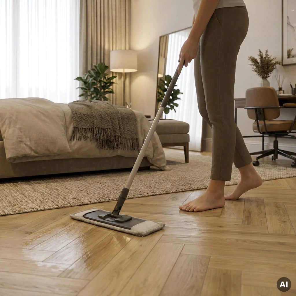 Panele winylowe SPC z podkładem Jodełka Vogue Klasa 34 6 mm, PAN000365