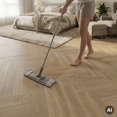 Panele winylowe SPC z podkładem Jodełka Poise Klasa 34 7 mm, PAN000379