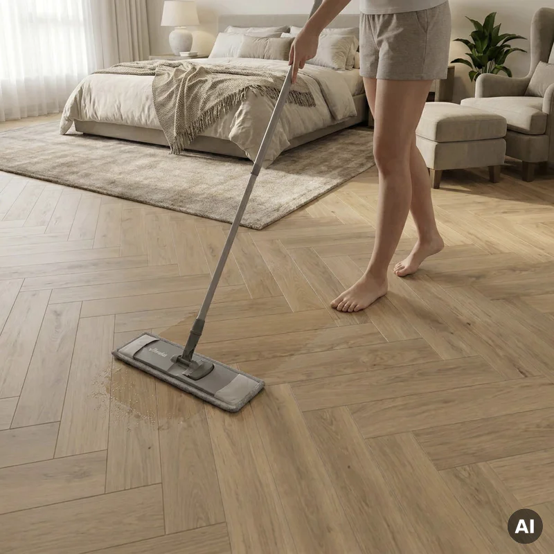 Panele winylowe SPC z podkładem Jodełka Poise Klasa 34 7 m