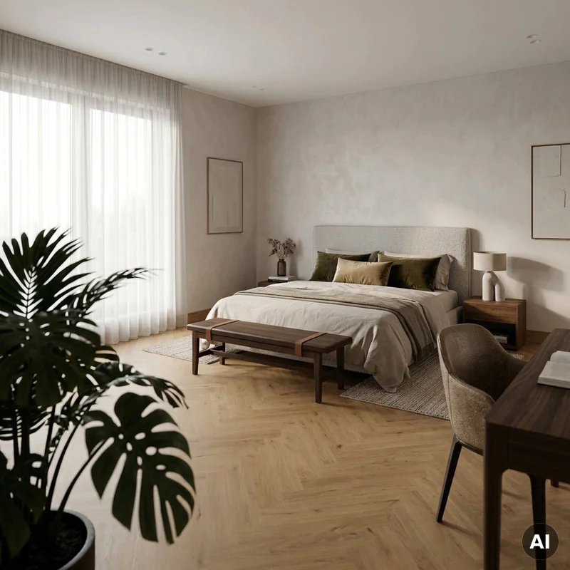 Panele winylowe SPC z podkładem Jodełka Prestige Klasa 34