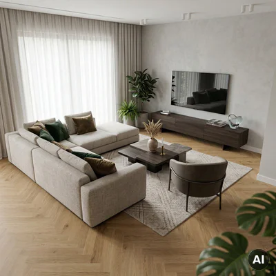Panele winylowe SPC z podkładem Jodełka Prestige Klasa 34 7 mm, PAN000373