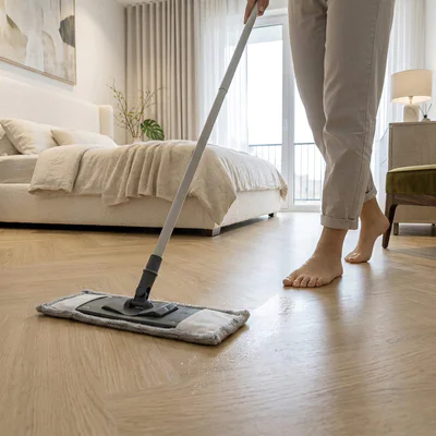 Panele winylowe SPC ze zintegrowanym podkładem Jodełka Eminent PAN000377 Klasa 34 7 mm