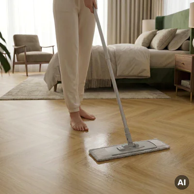 Panele winylowe SPC z  podkładem Jodełka Chic Klasa 34 7 mm, PAN000375