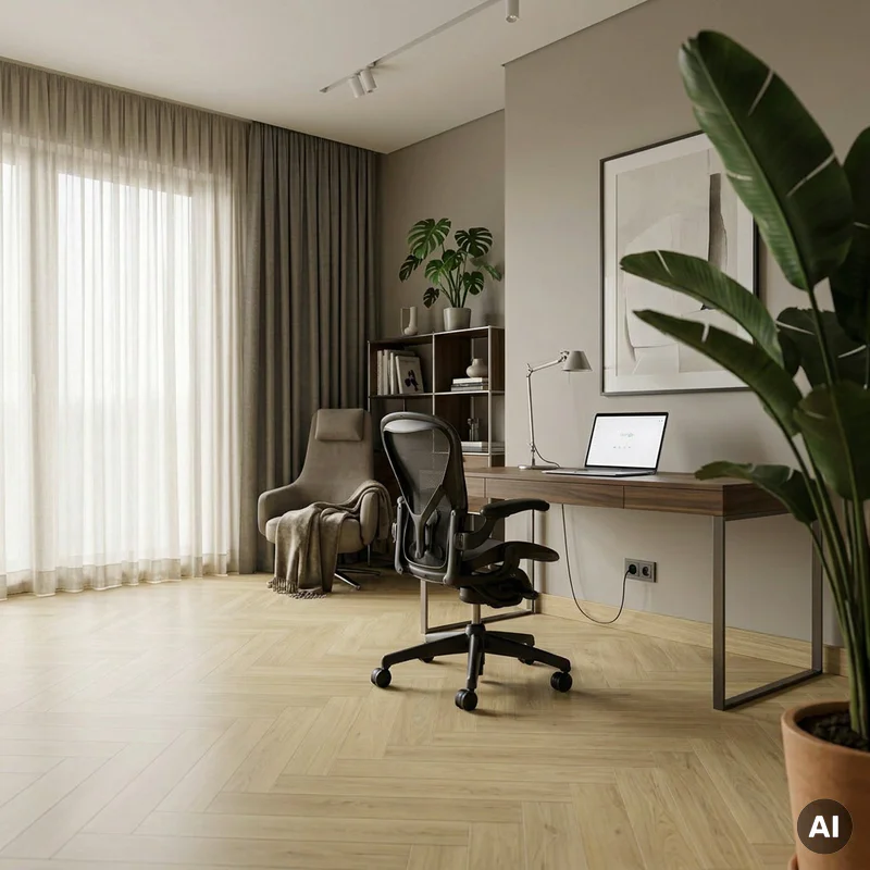 Panele winylowe SPC z podkładem Jodełka Elegance Klasa 34 