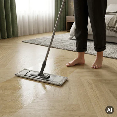 Panele winylowe SPC z podkładem Jodełka Elegance Klasa 34 7 mm, PAN000382