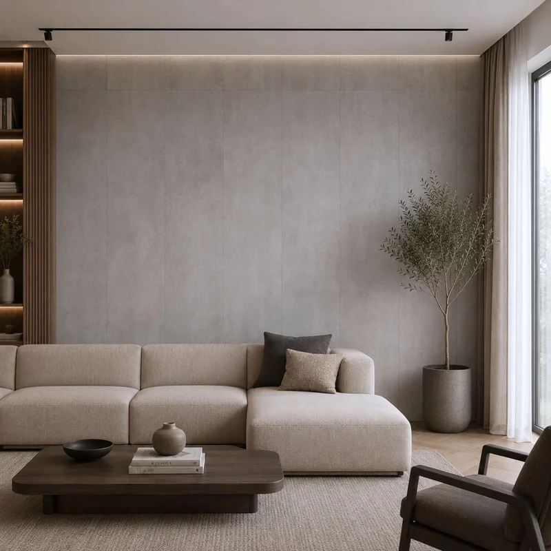 Panele ścienne Smoky Concrete, 6071455