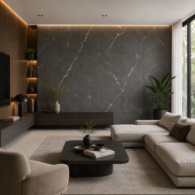 Panele ścienne Ashen Stone, 6071461