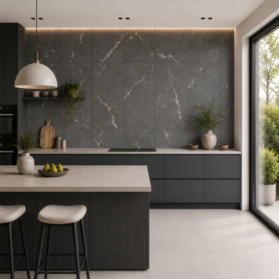 Panele ścienne Ashen Stone, 6071461