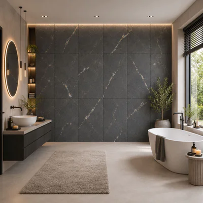Panele ścienne Ashen Stone, 6071461