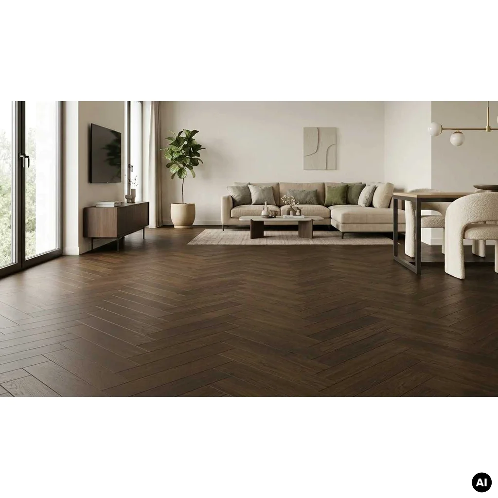 Podłoga drewniana Jodełka Dąb Havanna Lively 10.3 mm TAK, 78988
