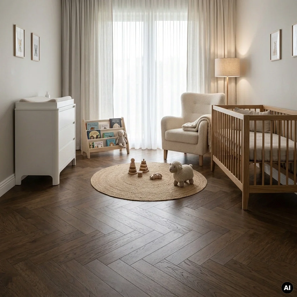 Podłoga drewniana Jodełka Dąb Havanna Lively 10.3 mm TAK, 78988