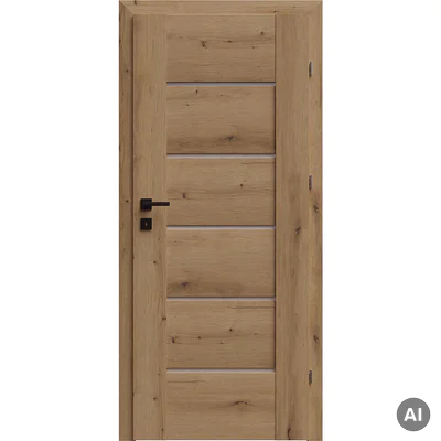 Drzwi Auri 0 przylgowe prawe 80 cm, 5901316119972