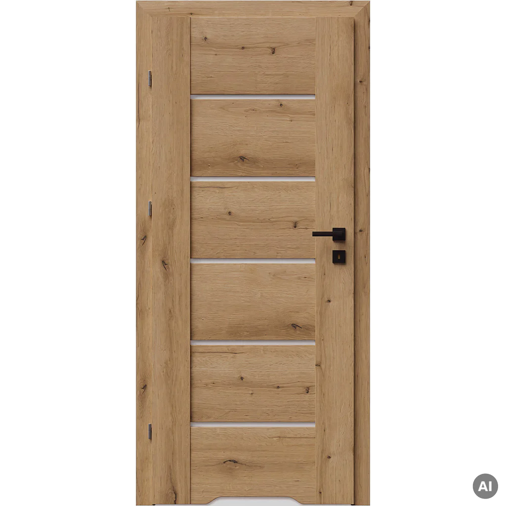 Drzwi Auri 0 przylgowe lewe 70 cm WC z podcięciem wentylacyjnym, 5901316119941
