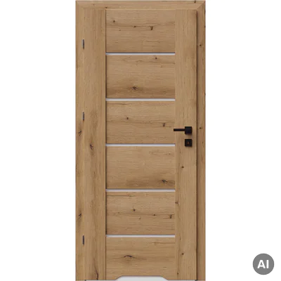 Drzwi Auri 0 przylgowe lewe 70 cm WC z podcięciem wentylacyjnym, 5901316119941